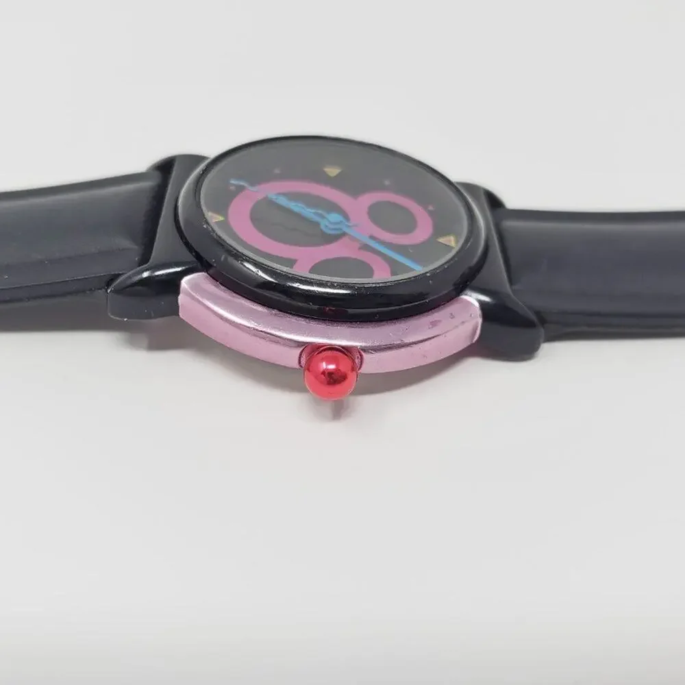 Rare Disney 90's Mickey Mouse Pink Y2K Watch H2F